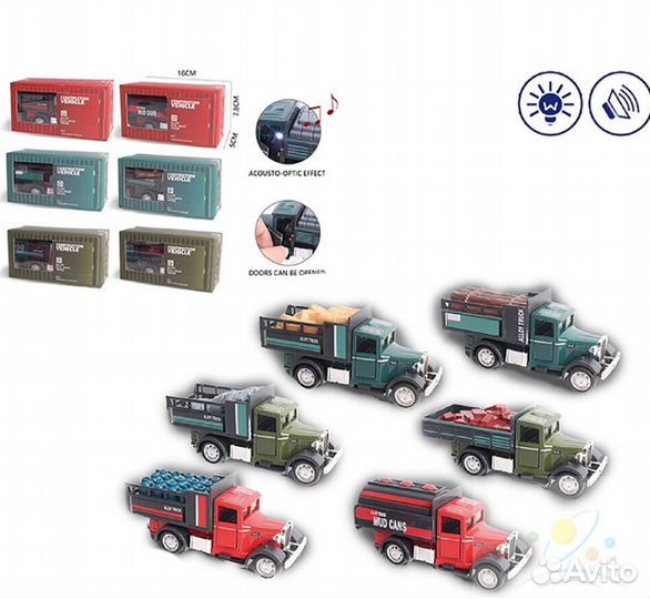 Машина мет. грузовик со строительным песком, 11994