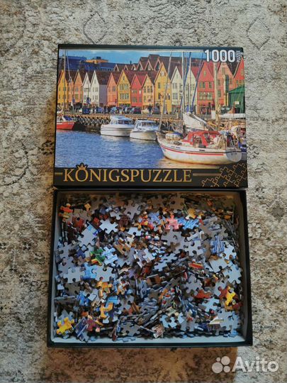Пазлы konigspuzzle 1000