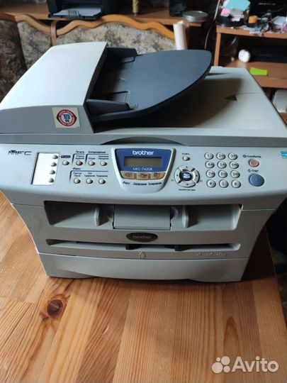 Мфу лазерный Brother MFC-7420R ч/б, бу