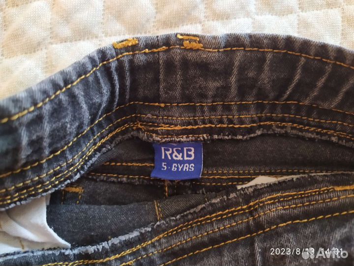 Джинсовые шорты для мальчика