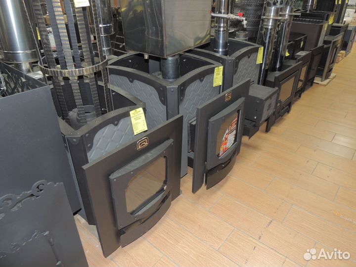 Печь Банная Чугунная Теплодар Былина 24Ч