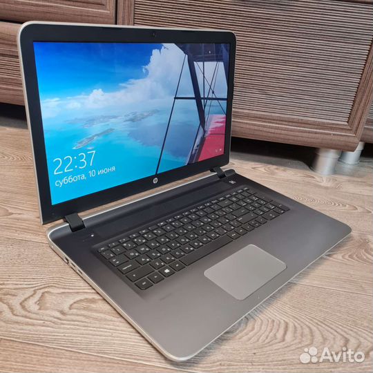 HP 17 Дюймов A10/R8 M365Dx/12Gb/ssd256/Гарантия