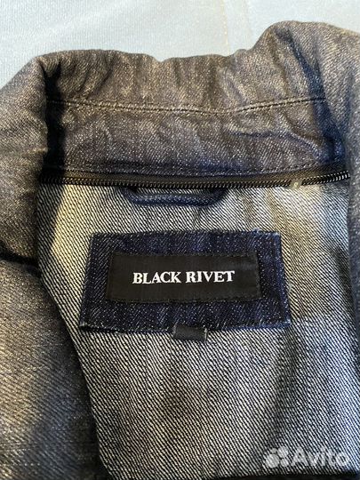 Байкерская куртка black Rivet