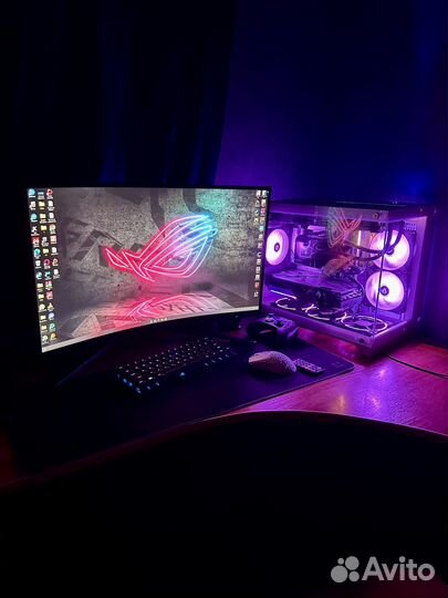Монитор + Игровой Пк
