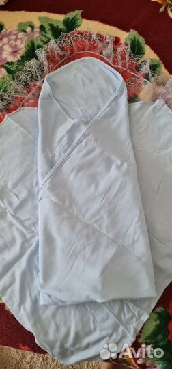 Летний конверт на выписку для мальчика