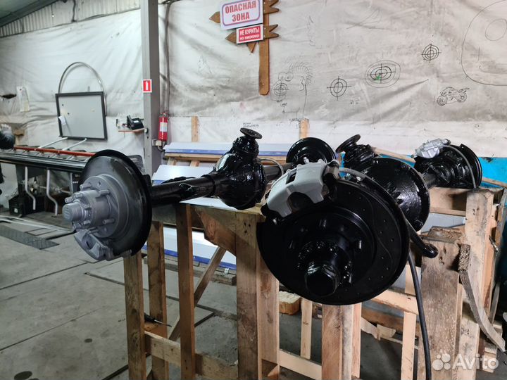 Гражданский Мост УАЗ Тимкен Колхоз