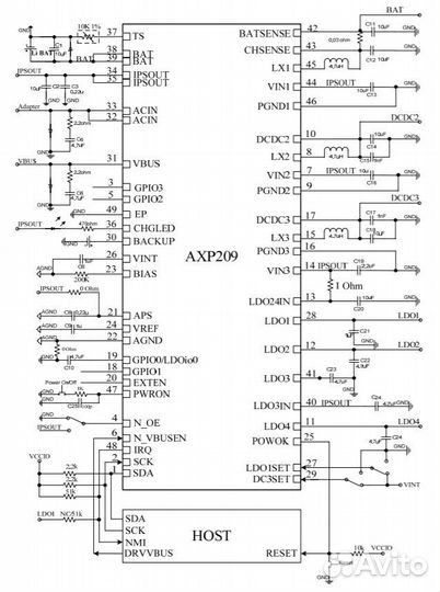 Микросхема AXP209