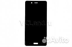 Дисплей для Nokia 8+тачскрин (черный)