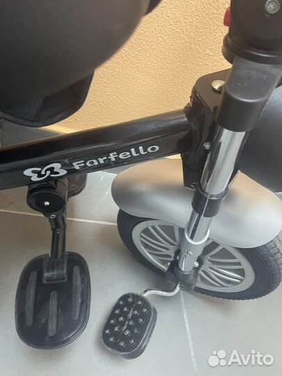 Детский велосипед с ручкой новый