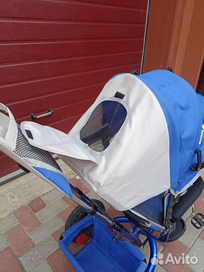 Детский велосипед с родительской ручкой