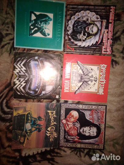 Рок и металл на виниле. Пластинки