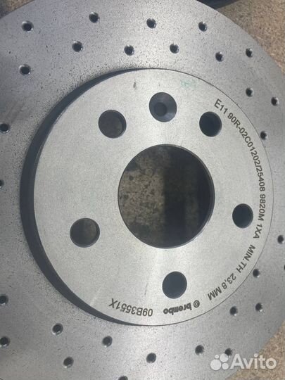 Тормозные диски передние chevrolet cruze aveo. ope