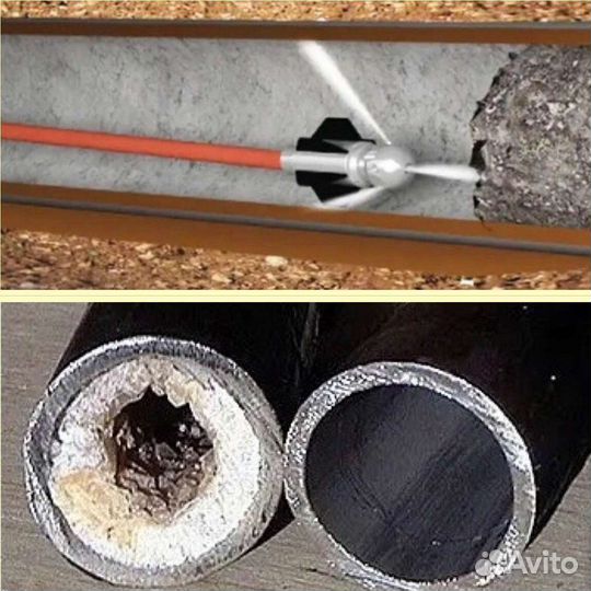 Прочистка труб