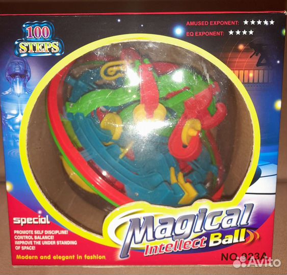 Шар головоломка 100 препятствий