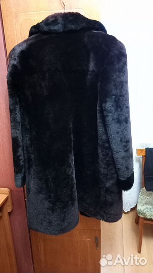 Шуба женская натуральная мутон