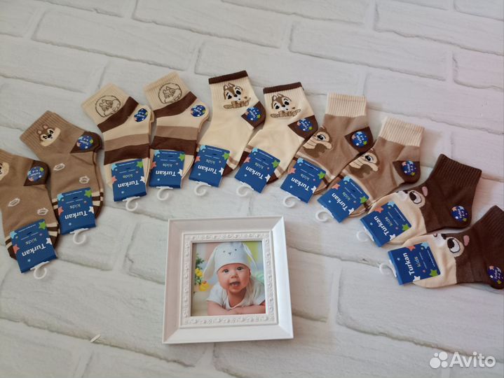 Носочки детские, размер 4-6 (лет)