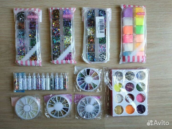 Материалы для дизайна ногтей