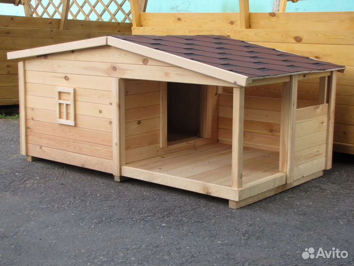 Будка конура дом для собак и кошек собачья будка