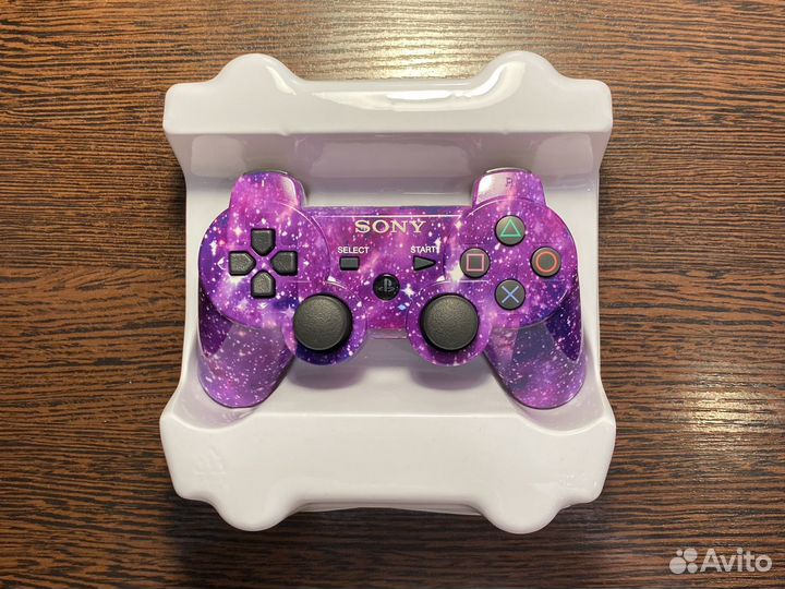 Джойстик Sony ps3 dualshock 3 фиолетовый космос