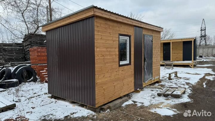 Дачный домик каркасный
