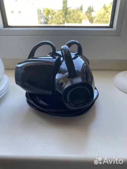 Чашки чайные кофейные блюдца