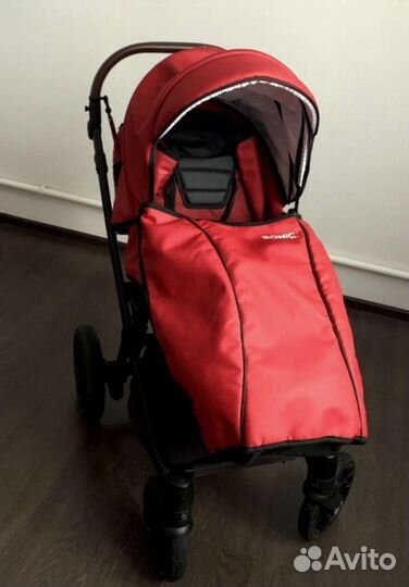 Коляска 3 в 1 Эко кожа Новая