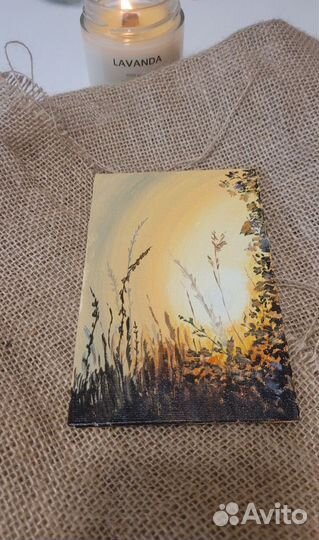 Мини- картина маслом 