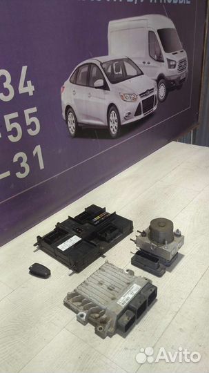 Эбу мозги Форд Транзит 2014-2022 комплект