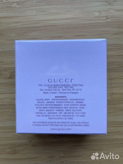 Парфюмерная вода gucci bamboo