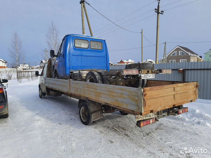 Грузоперевозки 6 метровой открытой газелью (Газель