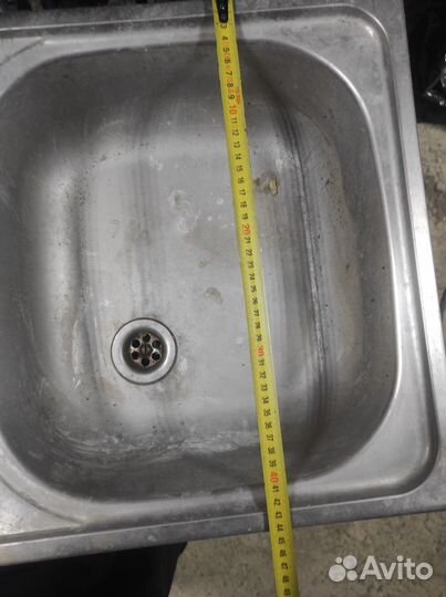 Мойка двухсекционная нержавейка