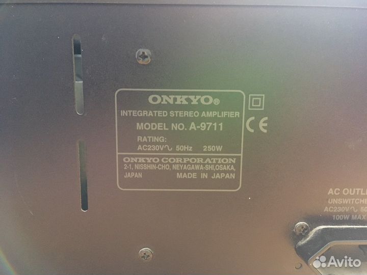 Усилитель onkyo a-9711