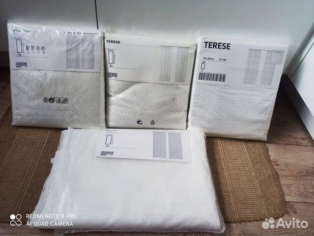 Тюль икеа. Новая