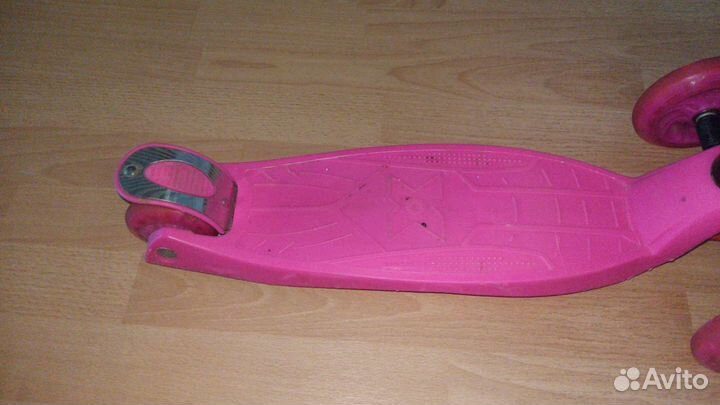 Самокат City ride розовый до 40 кг