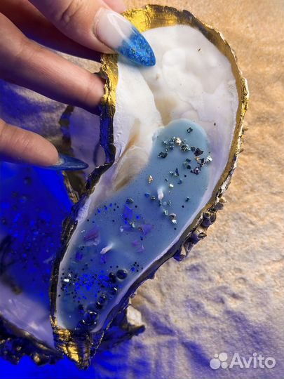 Ароматическая свеча в устрице