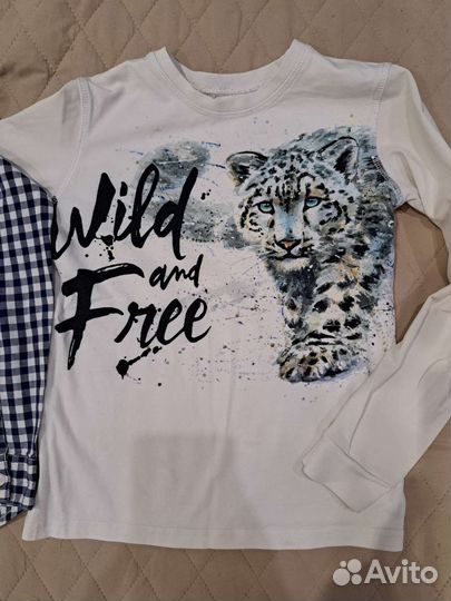 Рубашка для мальчика 128