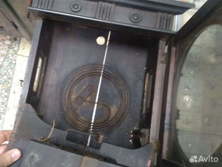 Часы настенные немецкие,антиквариат