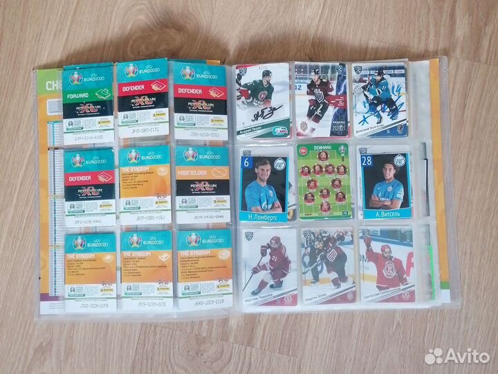Коллекционные карточки uefa euro 2020 Panini