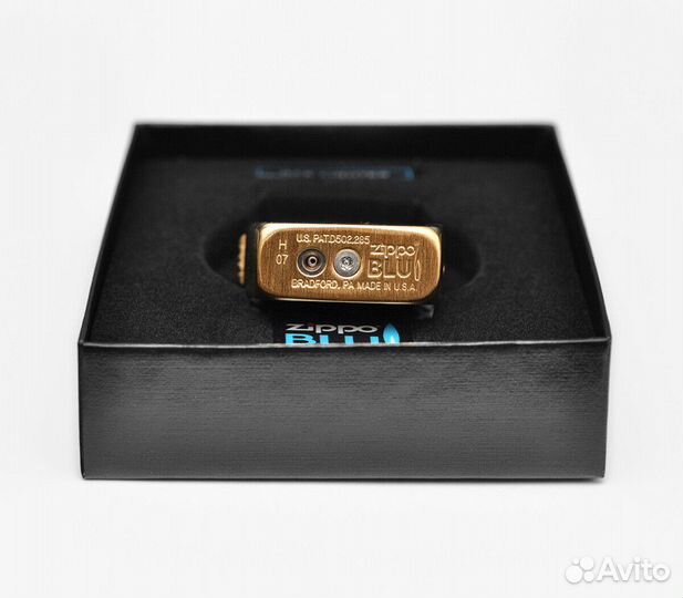 Газовая Зажигалка Zippo Blu 30002 Vertical Gold