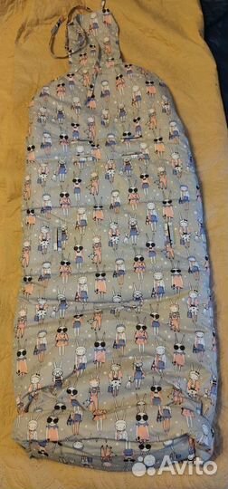 Зимний конверт в коляску