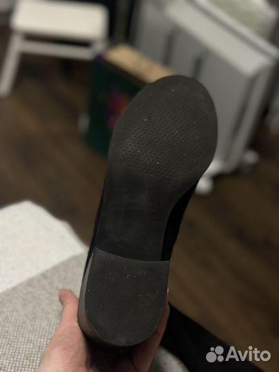 Ботфорты ботильоны замшевые 40 39 размер