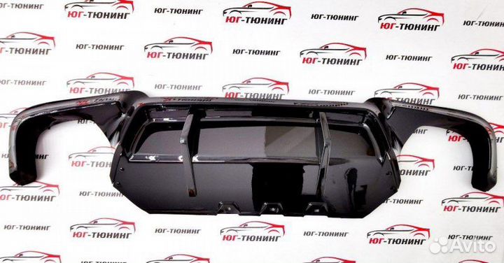 Задний диффузор BMW 5 series f10 M5 V-style