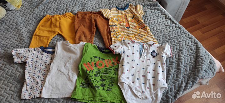 Вещи пакетом на мальчика