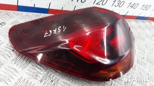 Фонарь задний левый opel astra J (1SK67MX01)