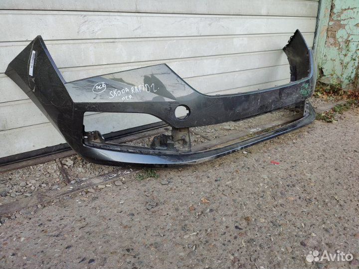 Бампер передний Skoda Rapid 2