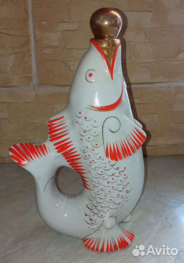 Винтаж фарфоровые рыбки СССР
