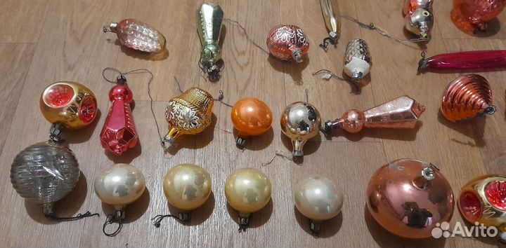 Елочные игрушки СССР