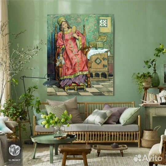 Картина-Царевна-Несмеяна