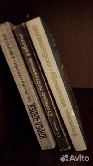 Книги художественные; плотнику; сборники сочинений