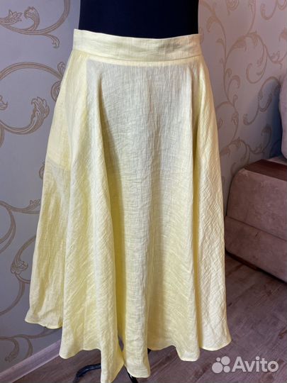 Юбка льняная италия Pallari размер 46